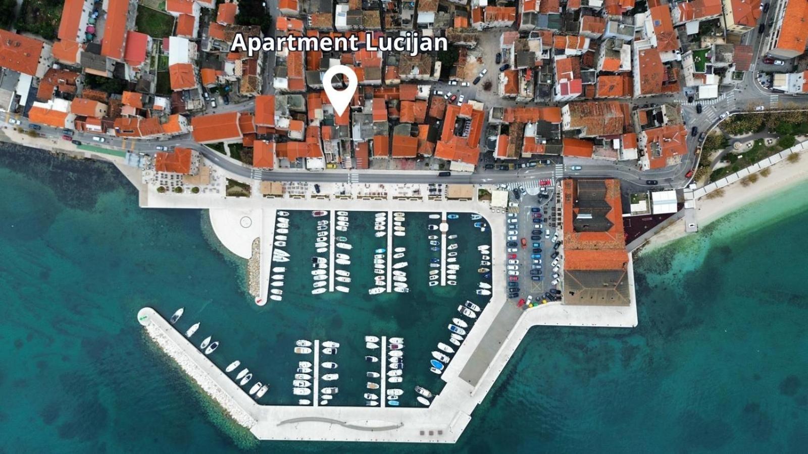 Apartman Lucijan Kaštela Exterior foto